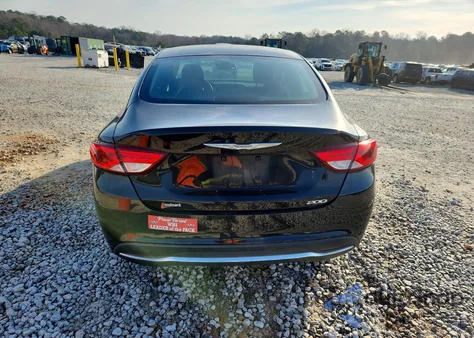 2015 Chrysler 200 Limited z USA, uszkodzony, nr VIN 1C3CCCAB0FN730383